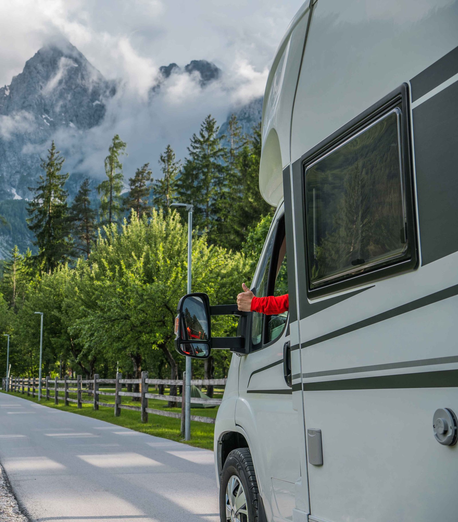 camper van going to be stored at longley corners rv and boat storage